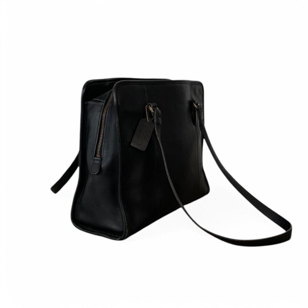 Vintage 1990's Leather Coach Bag #9872 - Picture 2 of 11